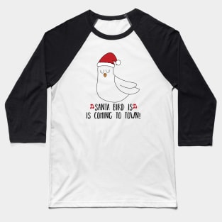 christmas humor santa bird Baseball T-Shirt